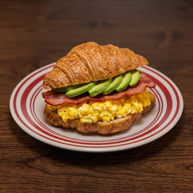 Sunrise Croissantwich.