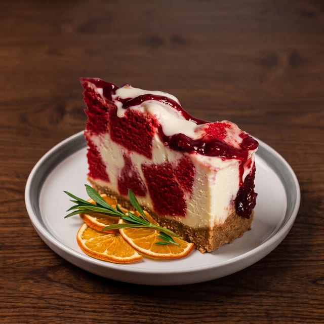 Raspberry Greek Yogurt Cheesecake.