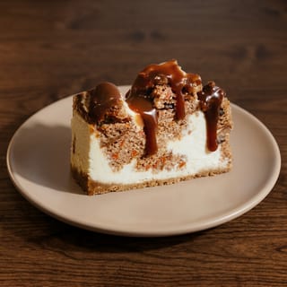 Carrot Caramel Cheesecake