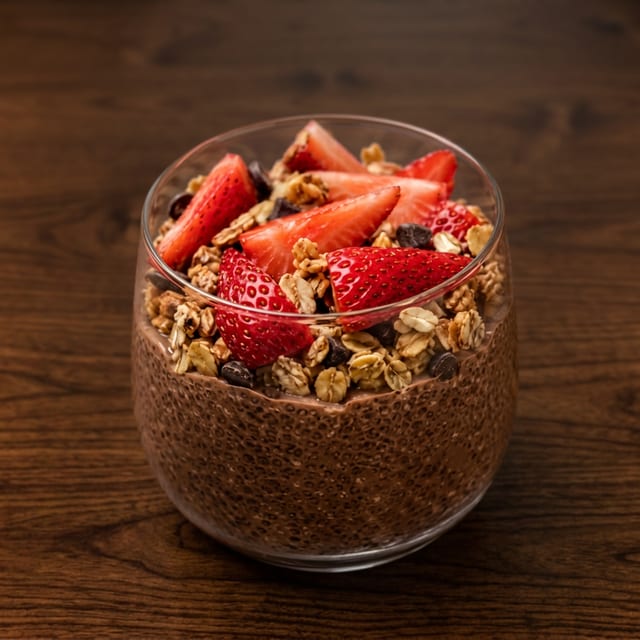 Chocolate Chia Pudding.