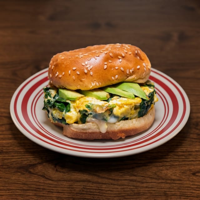 Avocado & Brie Eggwich.