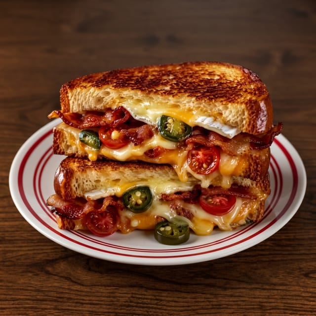 Jalapeño Bacon Grilled Cheese.