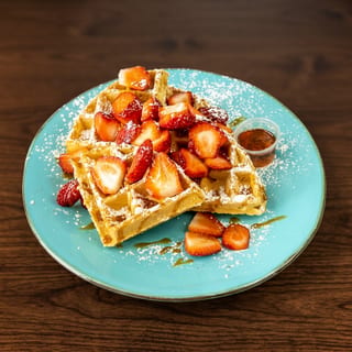 Strawberry Belgian Waffle